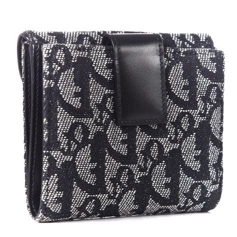 dior monogram print fabric|authentic dior monogram wallet.